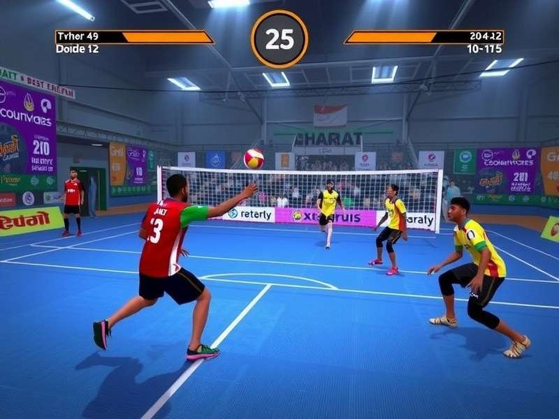 Bharat Handball Masters Gameplay